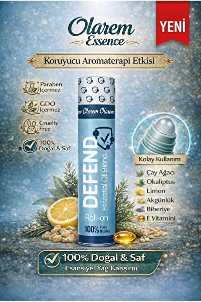 olarem essence Çay Ağacı, Okaliptüs, Biberiye İçerikli, , Defend Aromaterapi ...