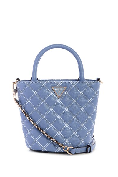 Guess Giully Quilted Mini Bucket Bag