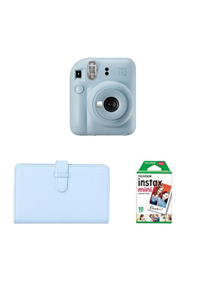 Instax Camera Mini 12 Joy Pack (Pastel Blue)