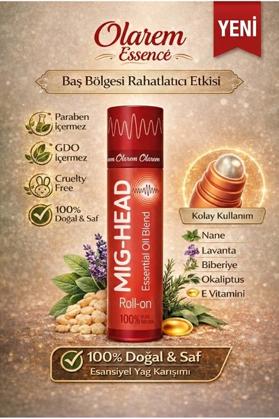 Genel Markalar Mig-Head Aromaterapi Roll-On 10 ml - Aromaterapi serisi