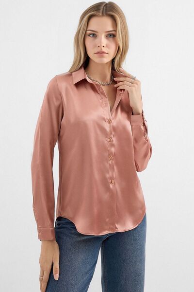 Hiccup SBDART aten košulja sa dugim rukavima i dugmićima sa premazom