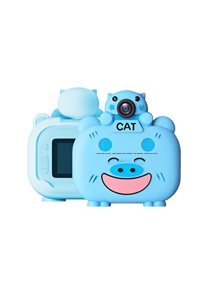 MPIA Renkli Baskı Fotoğraf Makin Termal Yazıcı Kamera 16 GB Hediyeli 360 Dere...