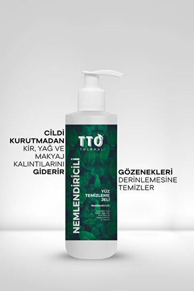 TTO Thermal Nemlendirici Yüz Jeli – Hassas Cilt Temizleyici