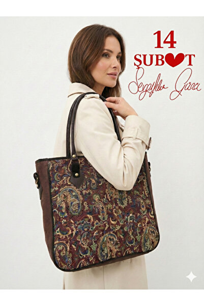 STAMBOUL Authentic Shawl Patterned Women's Shoulder and Shoulder Bag - a Gift...