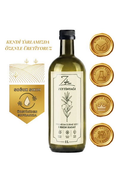 zafirnatural 0.1 Asit Erken Hasat Soğuk Sıkım Natürel Sızma Zeytinyağı 1 L - ...