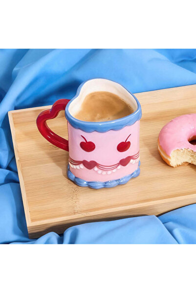 Flying Tiger Copenhagen Kalp Pasta Şeklinde Seramik Kupa