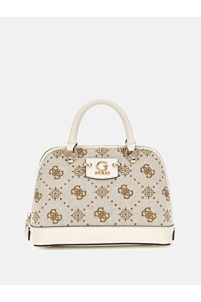 Guess حقيبة يد نيدا 4G بشعار الفاوانيا