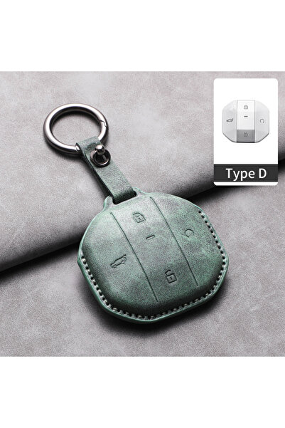 Choice غطاء مفتاح سيارة أخضر D1 لسيارات Jetour و Freer Freedom T2 و Freer Tra...