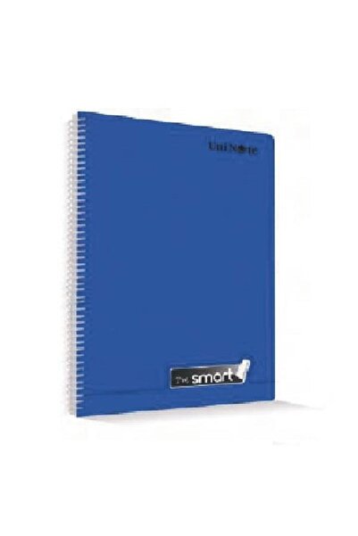 ÇINAR DEFTER دفتر ملاحظات A4 مسطر بغلاف بلاستيكي ذكي مع حلزون، 60 ورقة، عبوة ...