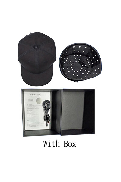 Choice قبعة LED مع علبة، ضوء أحمر بالأشعة تحت الحمراء 660 نانومتر و850 نانومت...