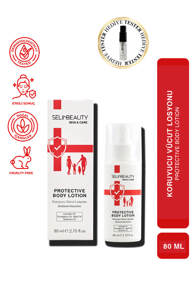 SELİNBEAUTY Skin&Care Sivrisinek ve Kene Kovucu Vücut Losyonu