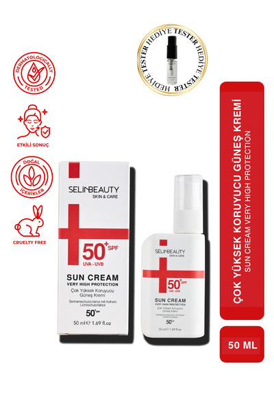 SELİNBEAUTY Skin&Care Güneş Kremi 50+