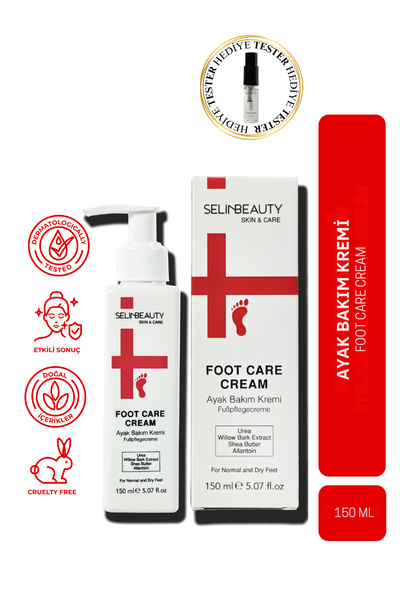 SELİNBEAUTY Skin & Care Foot Care Cream - Ayak Bakım Kremi