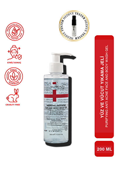 SELİNBEAUTY Skin&Care Akne Önleyici Yüz Ve Vücut Yıkama Jeli