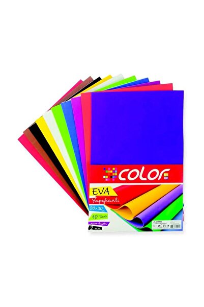 Timon Colorbank Eva A4 Adhesive Colored 10-Pack Ce-003