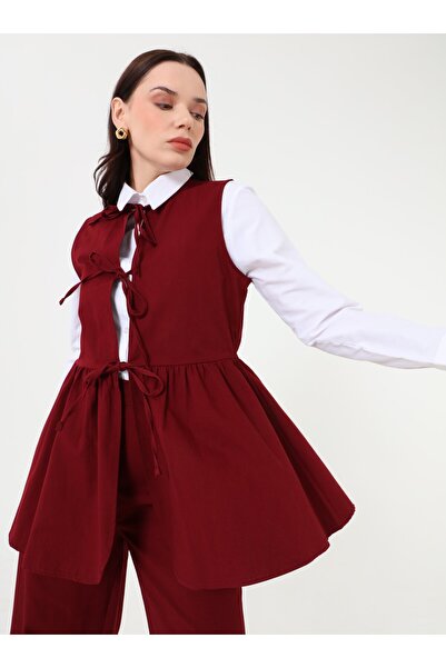 Refka Подробен комплект вратовръзки - Бордо -