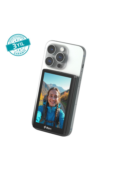 Ttec Reflecta MagSafe Uyumlu Vlog Özçekim Ekranı, 2VS01S