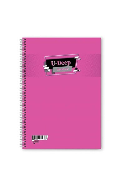 Umut Ticaret دفتر ملاحظات مربعات بغلاف بلاستيكي عميق على شكل حرف U، مقاس A4، ...