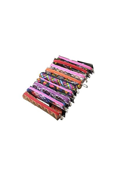 KARSLIOĞLU حامل أقلام برون ميني منقوش، عبوة من 24 قطعة