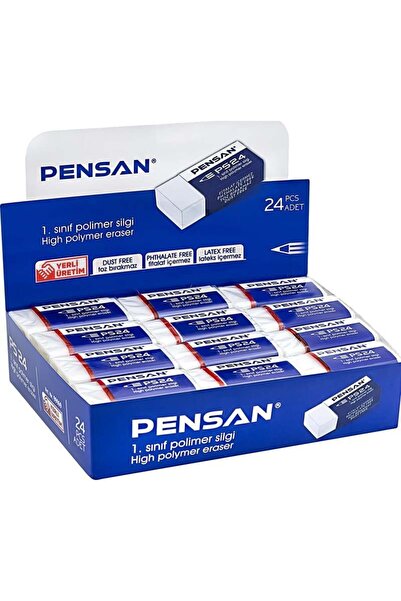 Pensan Гума PSS-24 бяла, опаковка от 24 броя