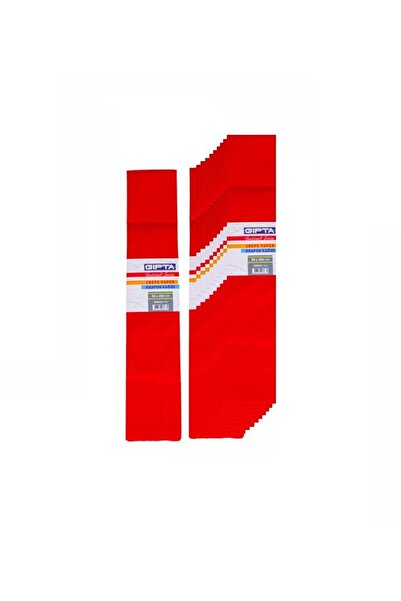 Gıpta ورق جرافون ملون 50×200 أحمر عبوة من 10 قطع