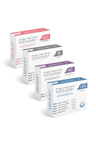DROXİD Kombinasyon 11 - GLUT + M + AO + LIFE Antioksidan ve Amino Asit Takviy...