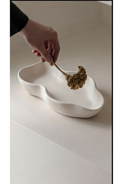 Genel Markalar Asimetrik Dekoratif Dokulu Tabak, Banyo Düzenleyici, Anahtar V...