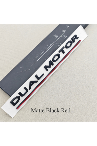 Choice شعار سيارة ثلاثي الأبعاد أسود غير لامع وأحمر مصنوع من مادة ABS، حروف، ...