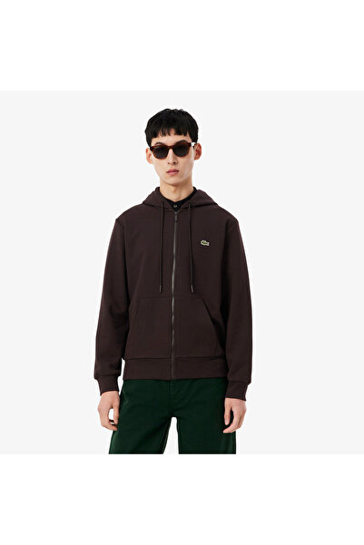 Lacoste Classic Fit Zipped Fleece Sweatshirt - SH9809-00-3LA