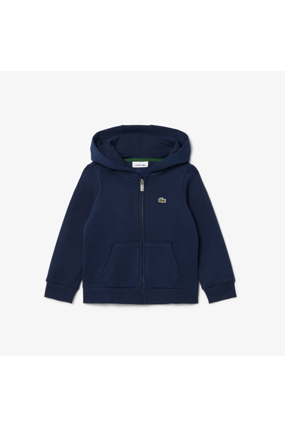 Lacoste Unisex Fleece Zip-Up Hoodie - SJ0932-00-166