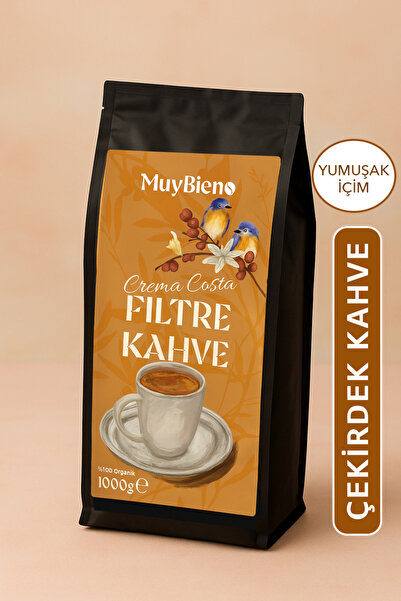 Muybieno Crema Costa Filtre 1000 Gr Core Coffee