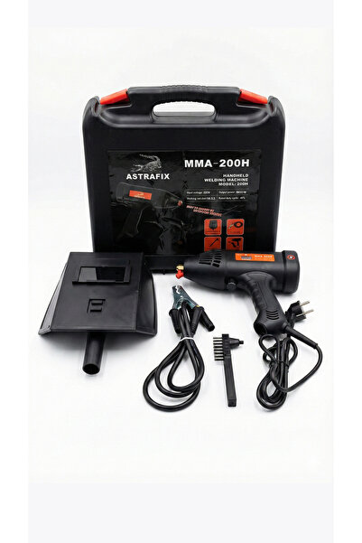 astrafix MMA-200H 200 Amper 3900W Dijital Göstergeli Full Set Çanta Kaynak Ma...