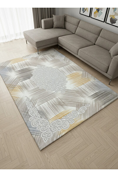 ALLGELSİN غطاء سجادة من الصوف الصغير المرن 4m2 160x230 أو 6m2 200x300 غطاء سج...