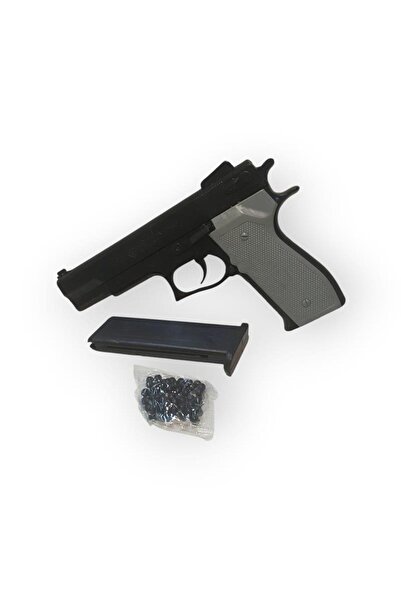 KIZILKAYA مجموعة مسدسات لعبة مع خزانة وخرز للرمي