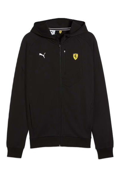 Puma Ferrari Hdd Pm1 Sweat Jacket 634243 Men's Sweatshirt Black