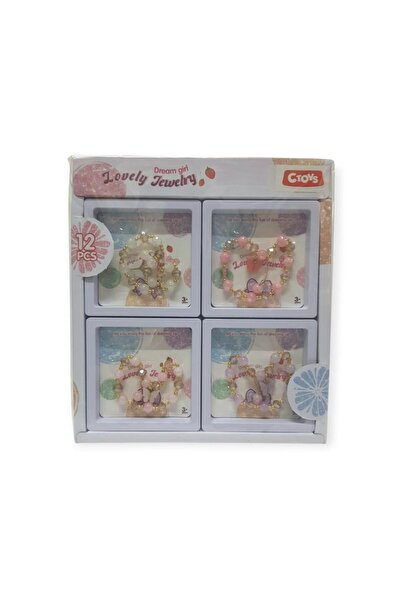 Erka أساور في علب هدايا من سيتوي، عبوة من 12 قطعة