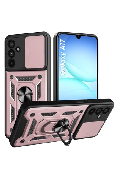 SKYDDAR INNOVATION Husă pentru Samsung Galaxy A17 5G, CamShield, inel magneti...