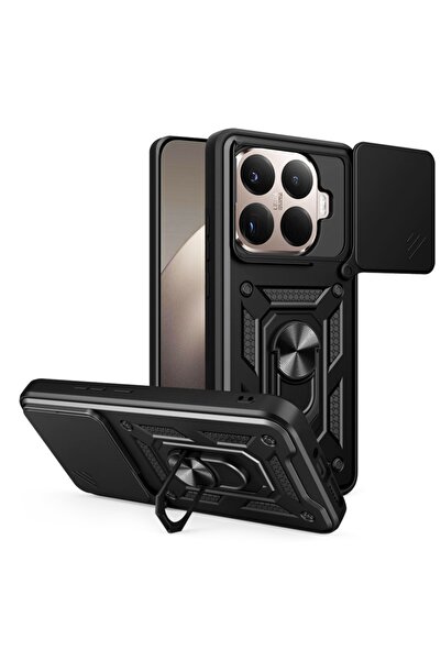 SKYDDAR INNOVATION Husă pentru Xiaomi 15T Pro, CamShield, inel magnetic, set ...