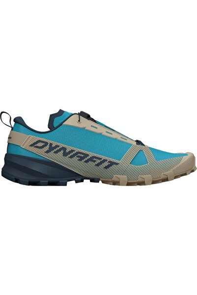 DYNAFIT Men's Traverse trail running shoes-Khaki/Blue-42 1/2