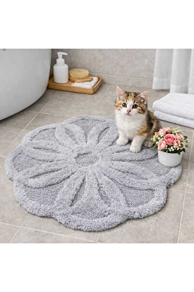 SN COTTONIA HOME Su Emici 100 x 100 Royal Tuft Papatya