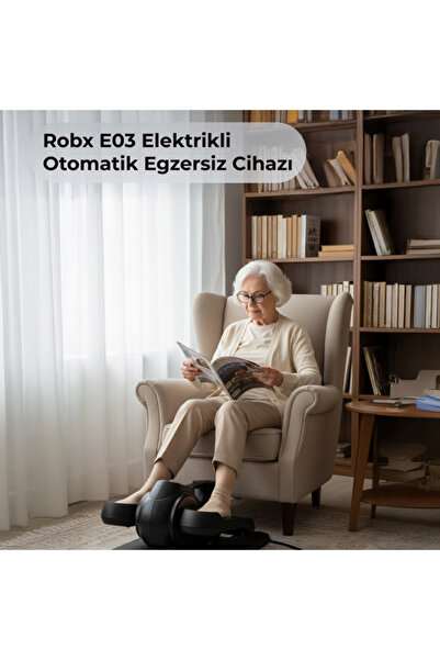ROBX E04 Elektrikli Otomatik Ayak Ve Bacak Çalıştırma Rahat Egzersiz Cihazı