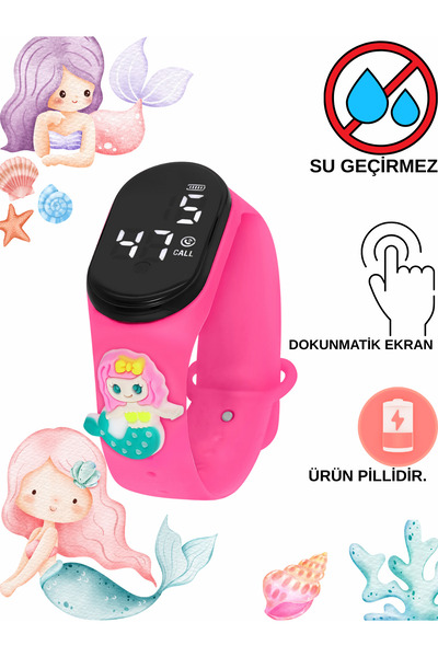 Ticarto Digital Led Ekranlı Figürlü (SU GEÇİRMEZ) Çocuk Kol Saati TCTSR006903...