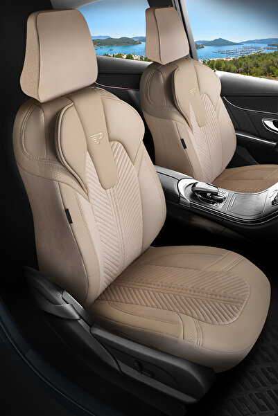 Panda Kılıf Panda Monte Carlo Series Velour Velvet Fabric Car Seat Cover - Fu...