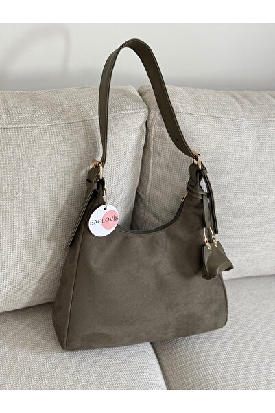 BAGLOVİS GEANTĂ DE UMĂR DE FEMEI EN34 BOY22, DETALIATĂ CU CATĂLĂ DE CUREA, CU...