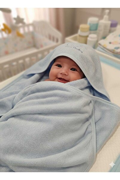 Pierre Cardin Yeni Doğan Kundak Bebek Banyo Havlusu