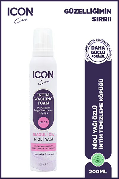 ICON Care Dış Genital Bölge Temizleme Köpüğü 200ml-