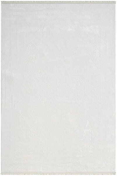 Karmen Halı Elegance Eg005a Beyaz Halı Sedef Detaylı Modern Viskon Doğal Ipli...