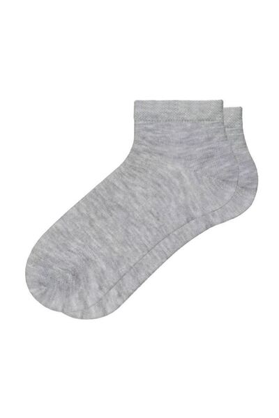 Bross عبوة من 3 جوارب للأطفال من الخيزران باللون الرمادي