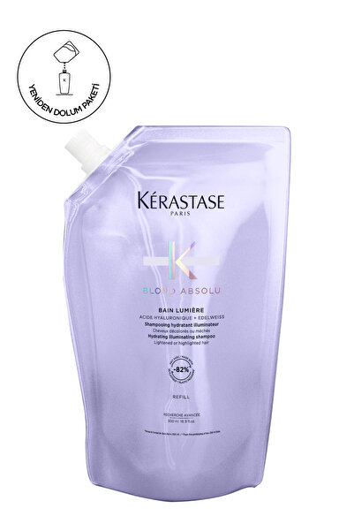 Kerastase Blond Absolu Bain Lumiere Işlem Görmüş Sarı Saçlar Için Parlaklık V...