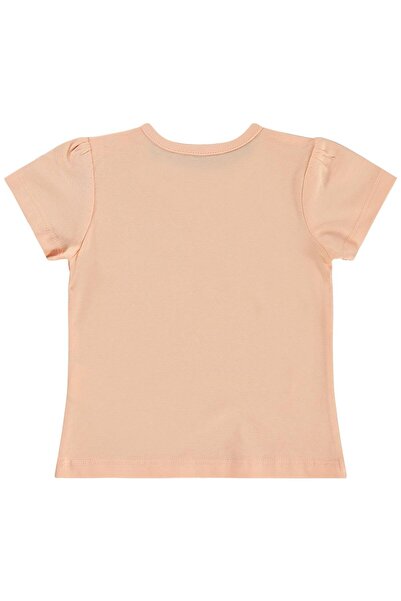 Civil Baby Kız Bebek Tişört 6-18 Ay - Pudra 12-18 Ay